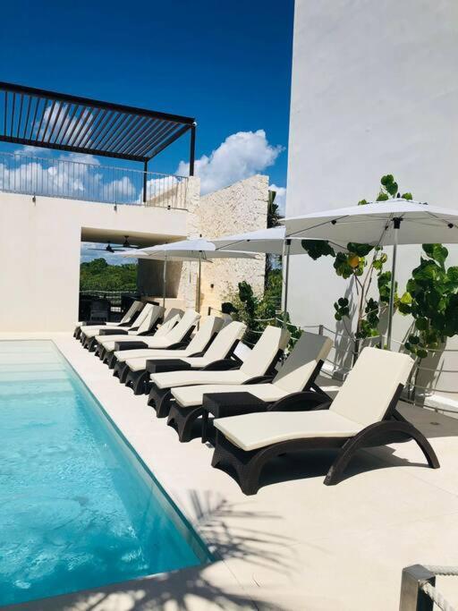 Ground Level Garden Condo At Akumal South By Tao Santamar Bagian luar foto