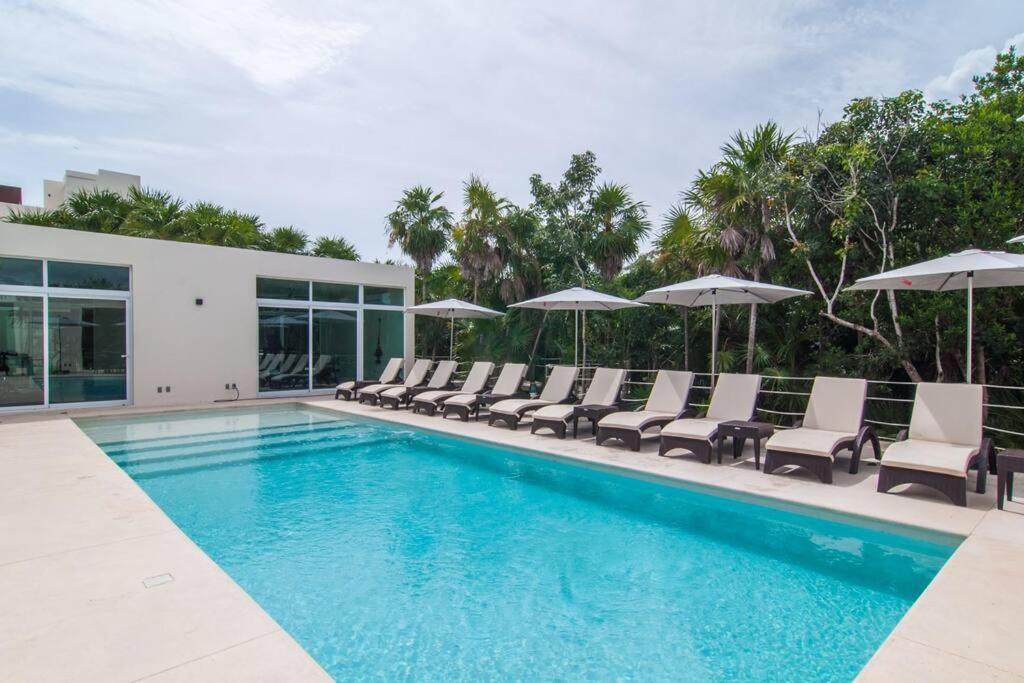 Ground Level Garden Condo At Akumal South By Tao Santamar Bagian luar foto